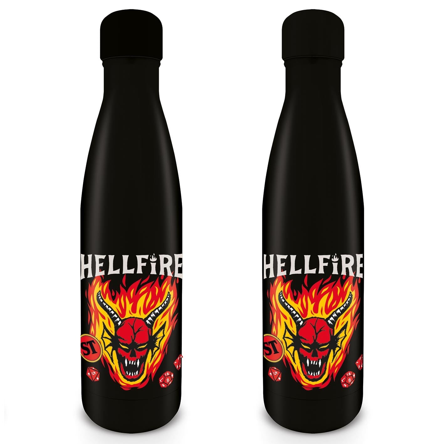Borraccia In Metallo Stranger Things S4 Hellfire Club - Mdb27754 Borraccia In Metallo Stranger Things S4 Hellfire Club - Mdb27754
